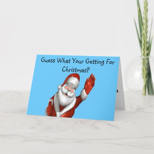 意地悪なクリスマスのカード シーズンカード (正面)