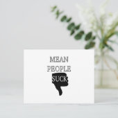 意地悪な人って嫌 ポストカード (スタンド正面)
