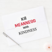 意地悪な人を親切に殺す ラウンドシール (封筒)