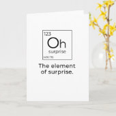 意外性! 中ブランク! カード (黄色い花)