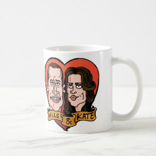 意志およびKateのマグ コーヒーマグカップ