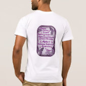 意志のためのアルファ1メンズワイシャツ Tシャツ (裏面)