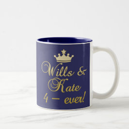 意志及びKate 4-EverのTシャツ、マグ、ギフト ツートーンマグカップ