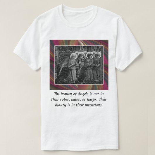 意思のワイシャツ Tシャツ (デザイン正面)