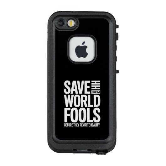 意思決定の混乱 LifeProof iPhoneケース (裏面)