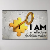 「意思決定者」モチベーション確認 ポスター (正面)