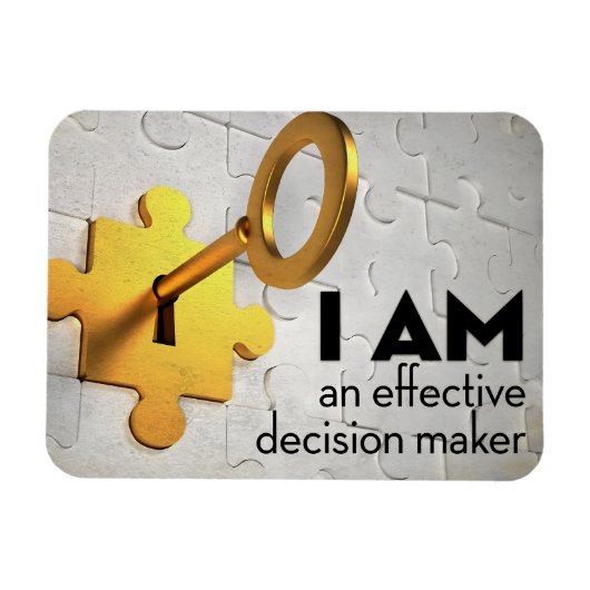 「意思決定者」モチベーション肯定柔軟 マグネット (横)