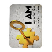 「意思決定者」モチベーション肯定柔軟 マグネット (縦)