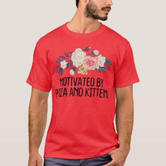意欲を起こおもしろいフローラ Tシャツ