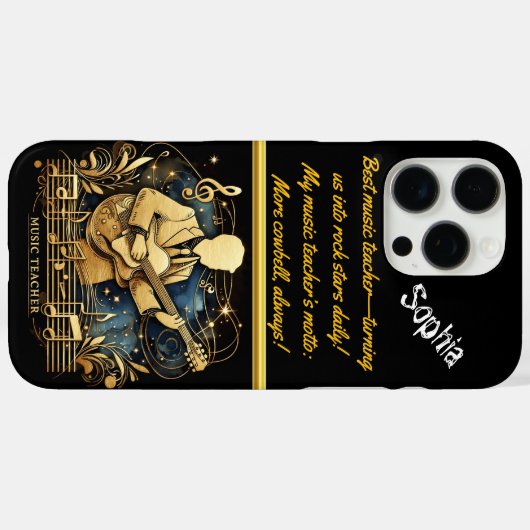 意欲を起この音楽先生インスパイア生 Case-Mate iPhoneケース (裏面 (横))