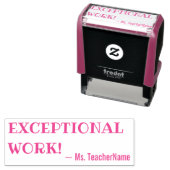 意欲を起この"異例の仕事！" ターターゴム印 セルフインキングスタンプ (インサイチュ)