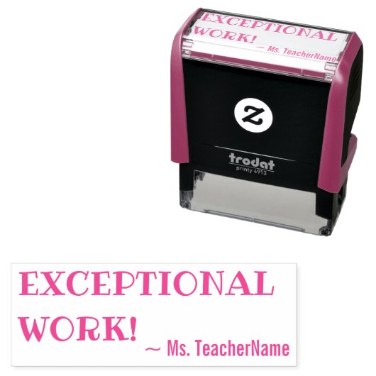 意欲を起この"異例の仕事！" ターターゴム印 セルフインキングスタンプ (インサイチュ)