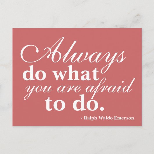 意欲を起こインスパイア,奨励,はがき ポストカード (正面)