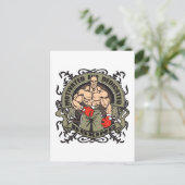 意欲を起こボクシング ポストカード (スタンド正面)