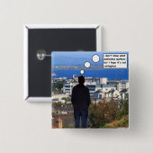 意欲を起こ労 缶バッジ (正面&裏面)