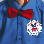 意欲を起こ学長の投票: VICTORYサイン ラウンドシール