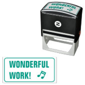 意欲を起こ「すばらしい仕事!」 マーキングゴム印 セルフインキングスタンプ (インサイチュ)
