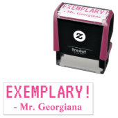 意欲を起こ「模範的!」 グレーディング用ゴム印 セルフインキングスタンプ (インサイチュ)