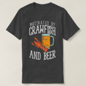 意欲を起こBy Crawfish & Beer Tシャツ (デザイン正面)