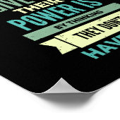 意欲を高める前向き人々 ポスター (角)