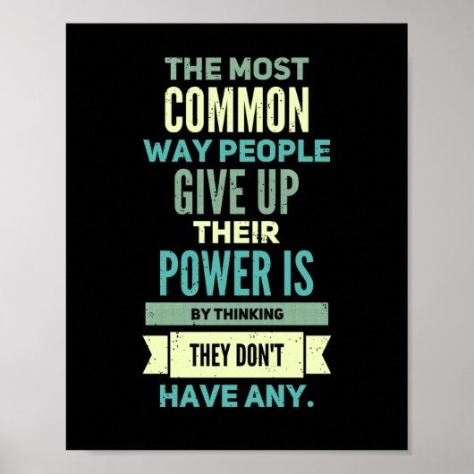 意欲を高める前向き人々 ポスター (正面)