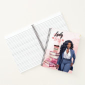 意欲的なビジネス女性のエンパワーメント ノートブック (内部)