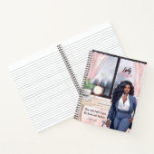 意欲的なビジネス女性のエンパワーメント ノートブック (内部)