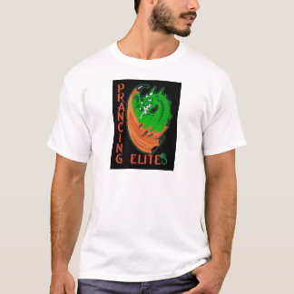 意気揚々と歩くエリート Tシャツ