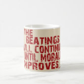 意気込のコップ コーヒーマグカップ (中央)