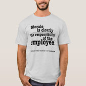 意気込のTシャツのための責任 Tシャツ (正面)