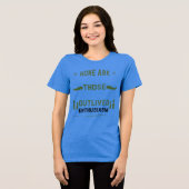 意気込みはっきりしたが消えた トライブレンドTシャツ (正面全面)