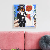 意結婚味 キャンバスプリント (インサイチュ (リビング))