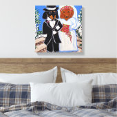 意結婚味 キャンバスプリント (インサイチュ (寝室))