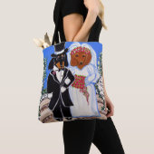 意結婚味 トートバッグ (クローズアップ)