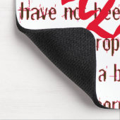 "意見の放棄" マウスパッド (コーナー)