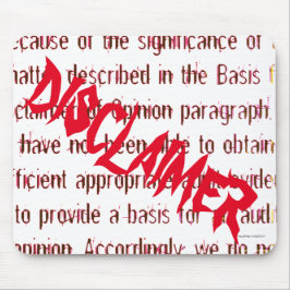 "意見の放棄" マウスパッド