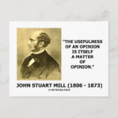 意見判断の有用性引用文 ポストカード (正面)