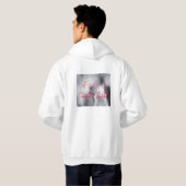 意見20:20フード付きスウェットシャツ パーカ (裏面フル)