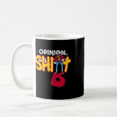 意見Sシール コーヒーマグカップ (左)