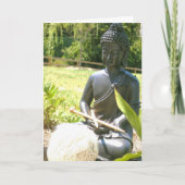 意識する編み物 カード (正面)