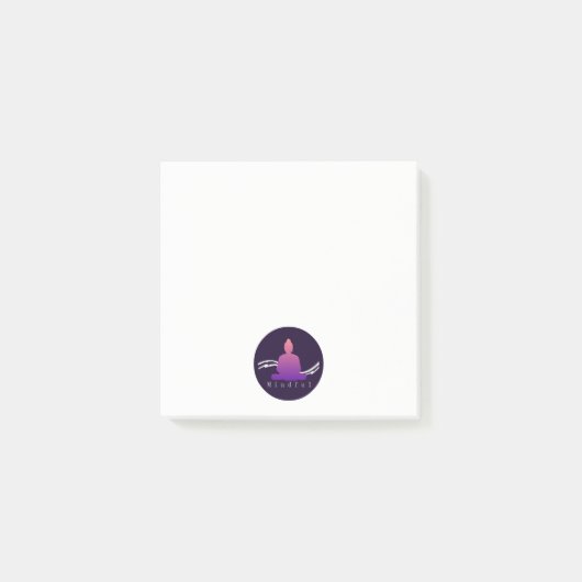 "意識する"美しい仏 ポストイット (正面)