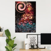 「意識の流れ」 ポスター (ホームオフィス)