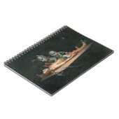 意識不明の男性のクロロホルム見る悪魔 ノートブック (左側)