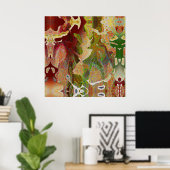 意識的な取り組み、詳細7a、SPARKLE-Gallery Wrap ポスター (ホームオフィス)