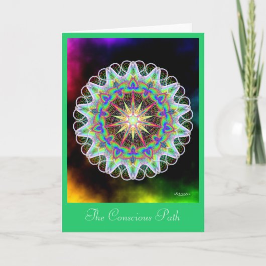 意識的な道 カード (正面)