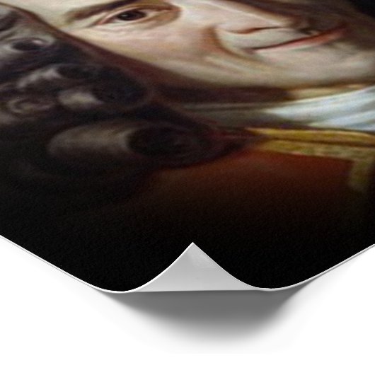 愚かさと知恵に対するヴォルテール引用文 ポスター (角)