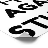 愚かさに対するワクチン ポスター (角)