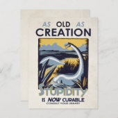 愚かさは治る!ポストカード ポストカード (正面/裏面)