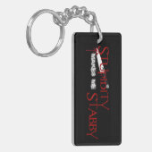 愚かさは私にStabbyを作ります キーホルダー (正面左)