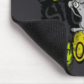 愚かさは私の頭部を傷つけます: 泡立ったマウスパッド マウスパッド (コーナー)